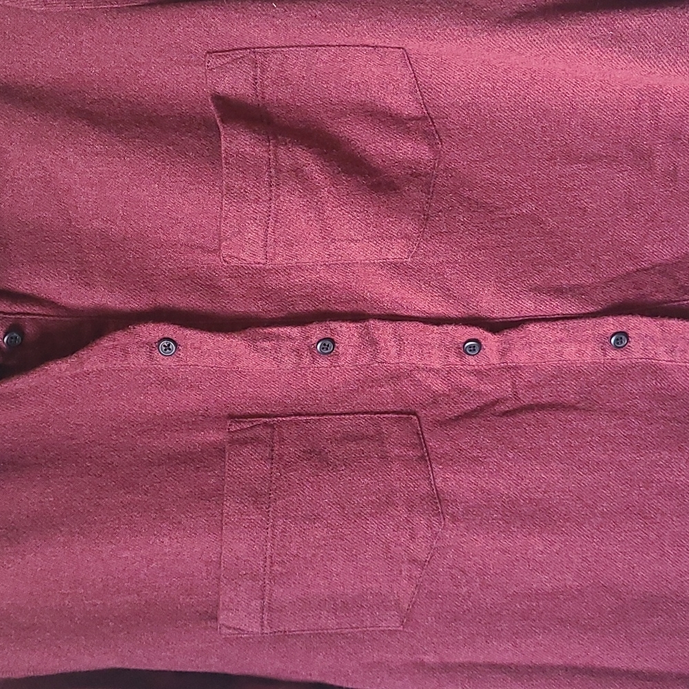 Madewell Rust Button-Up/ Flannel - image 3